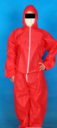 colours WK-CLC002 SBPP Disposable Coverall 40-60gsm, with hood, without boots Available in a range of