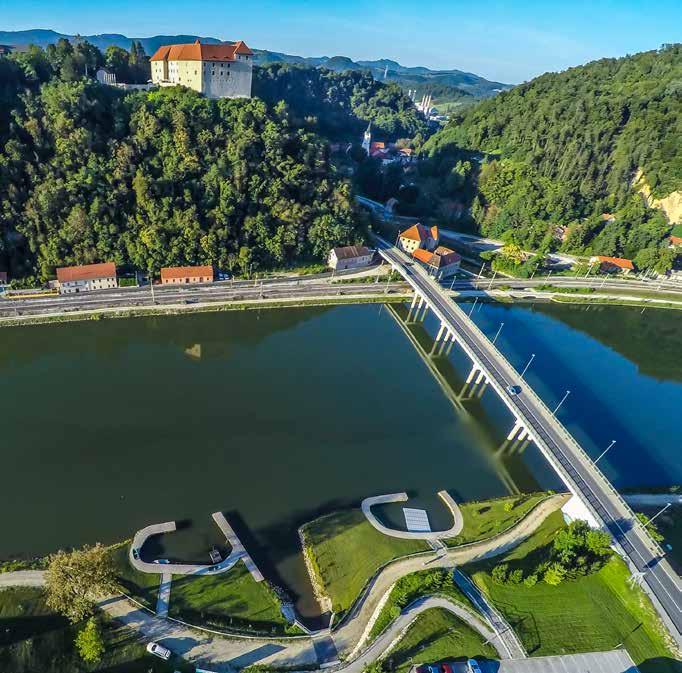 A Multi-Purpose Project The construction of the chain of hydroelectric power plants has been designed as a multi-purpose project which, apart from generating electricity from
