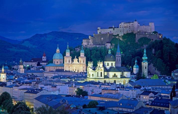 Salzburg is also famous for its musical heritage, being both the birthplace of Mozart, and also connected with hit musical The Sound of Music.