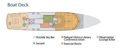 The 24 comfortable cabins enjoy full private facilities, permanent hot and cold water, sufficient