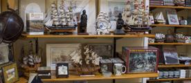 GIFT SHOPS From preserves and sweet treats to nautical and nostalgic memorabilia, you will find the perfect gift or souvenir from the gift shops situated in