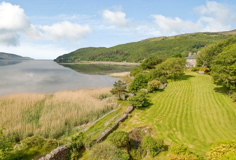 Property Glandwr Hall is a stunning 17th Century country house occupying a prominent coastal position on the Mawddach Estuary, said to be one of the finest estuaries in Europe, with superb views over
