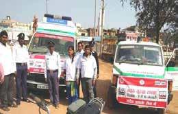 With a fleet of 139 ambulances and 700 employees, around 400-450 calls are attended on a daily basis. Till date, a total of 4.
