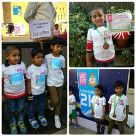 GVK HOSPITALITY Taj Krishna 2K Marathon for kids Team Taj Krishna took part in the 2K Kids Marathon organized by the Hyderabad Runner Society.