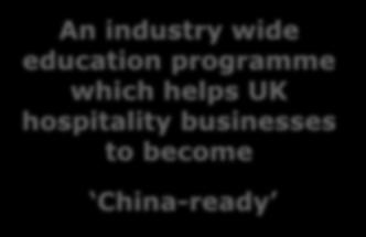 the market An industry wide education programme