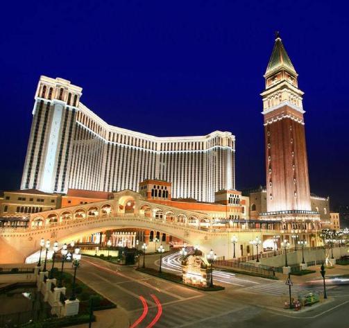 "Las Vegas of Asia". One of its more striking landmarks is the 338m-high Macau Tower, with sweeping views of the city.
