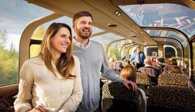 With the extraordinary graciousness and personalized attention of our onboard staff, traveling with Gray Line Alaska is first class all the way. Enjoy a pleasant dining experience onboard.