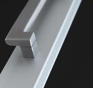 STRENGTH AND INTEGRITY The ICON hardware range is a fully integrated range of 316-grade stainless steel hardware for aluminium windows and doors.