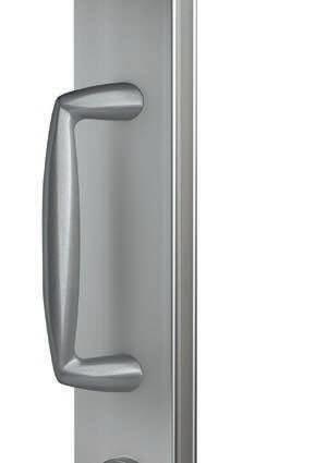 MIRO SLIDING DOOR HANDLE The MIRO sliding door D handle is ideal for residential sliding door applications.
