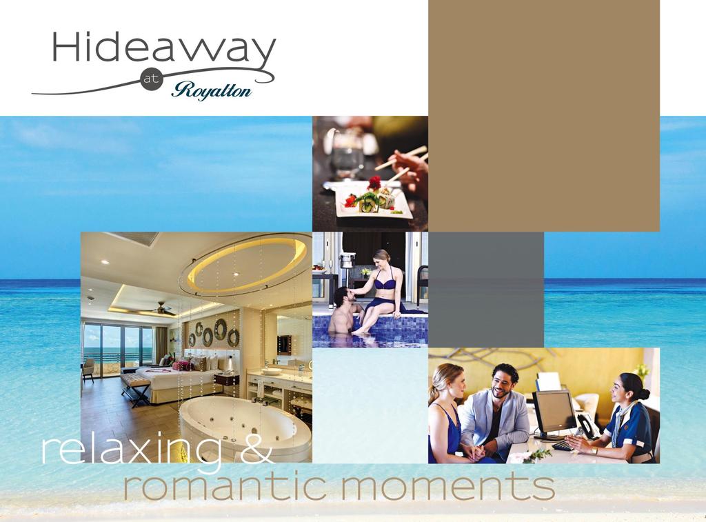 Hideaway at Royalton Luxury Resorts provides adult guests the All-In Luxury experience plus the following: Vacation escape for guests over 18 with unlimited access to nearby Royalton Luxury Resort s