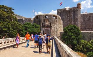 The ancient city walls are the topped ranked attraction on TripAdvisor and are included in the 1, 3 and 7 day tourist pass.