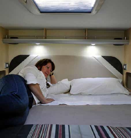 of single beds for those not quite up to sleeping on a
