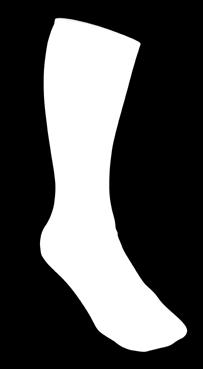 TFLDD4-8 2 QTY $ 227 Full Color Crew Promo Socks with Black Heel & Toe Item No: HC352CSM Men's Item