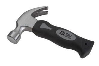 Perfect sized hammer to keep in the tool box or in the kitchen drawer. Strong and sturdy to handle most any job! $ 6.