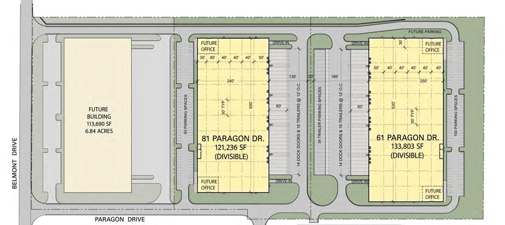 PARAGON BUSINESS PARK ROMEOVILLE, ILLINOIS FOR SALE OR LEASE BUSINESS PARK HIGHLIGHTS: FUTURE BUILDING SPECS: 8 PARAGON DRIVE SPECS: 6 PARAGON DRIVE SPECS: Desirable I-55 Location Easy Access to