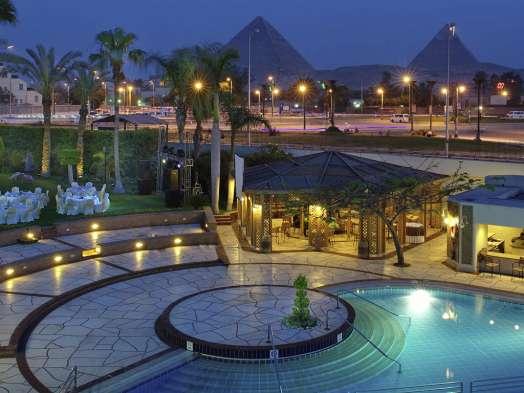 The Mercure Cairo Le Sphinx Hotel** Amazing Views of the Giza Pyramids Free