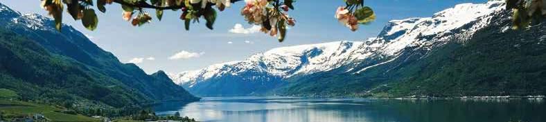 Excursions Bergen "Hardanger in a Nutshell" Bergen - Bergen 2017 Private trip to Hardangerfjord, which is located in the west of Norway and has a length of 179 km and its depth reaches 800 meters.