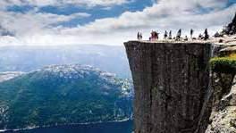 Excursions LYSEFJORD CRUISE AND PULPIT ROCK ASCENT Cruise starts along Lysefjord, which will bring you an unforgettable experience and you will fully enjoy the unique Norwegian nature, see the sights