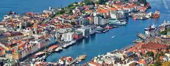 During the car-walking tour, you will see the most interesting sights of Bergen: Bergen s symbol the old merchant center and Bryggen wharf, where everything is preserved as many centuries ago, the