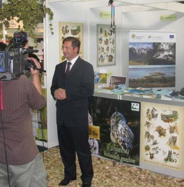 The opening of the jubilee, 40 th Nature-Health Fair was on Thursday, 1 October 2009.