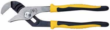 Pump Pliers Pump Pliers Secure tongue and groove design for non-slip grip even with heavy pressure. Wide range of versatile jaw positions. Cat. No. Overall Length Max.