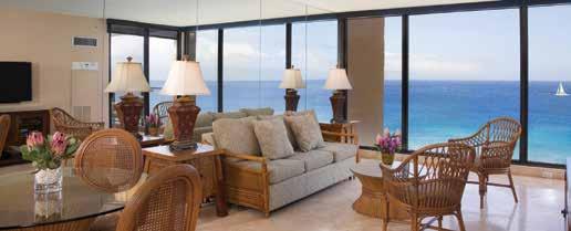 This self-contained property also features a beachfront restaurant and bar, fitness center and spa, and offers complimentary scuba lessons. 3445 Lower Honoapiilani Road Lahaina 96761 Ph 808.667.