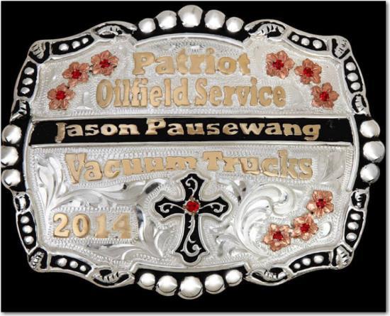 Prize 2: Belt Buckles NEW you decide your engraving All buckles 4 ½ x 3 ½ You pick figure and stone. 2A. $110.