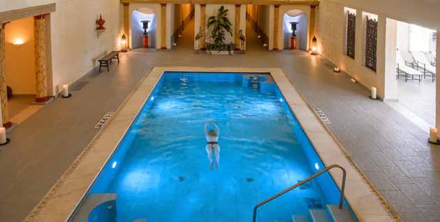 Spa by Clarins La Bagnaia Golf & Spa Resort Siena - Curio a Collection by Hilton Membership Luxury Membership for The Wellness & Fitness Area FROM MONDAY TO FRIDAY Access for 4 hours per day.