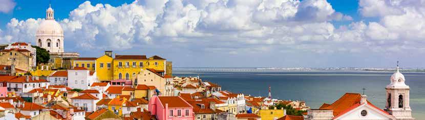 11 Taste of Portugal 7 Nights 3* Hotels 496 NEW per person in Double Room in BB 285 Single