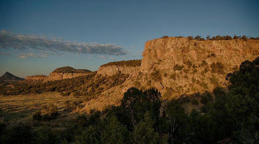 The ranch is fenced and cross fenced into numerous operational pastures and traps. Rugged rocky rim rock ledges also serve as natural pasture boundaries.