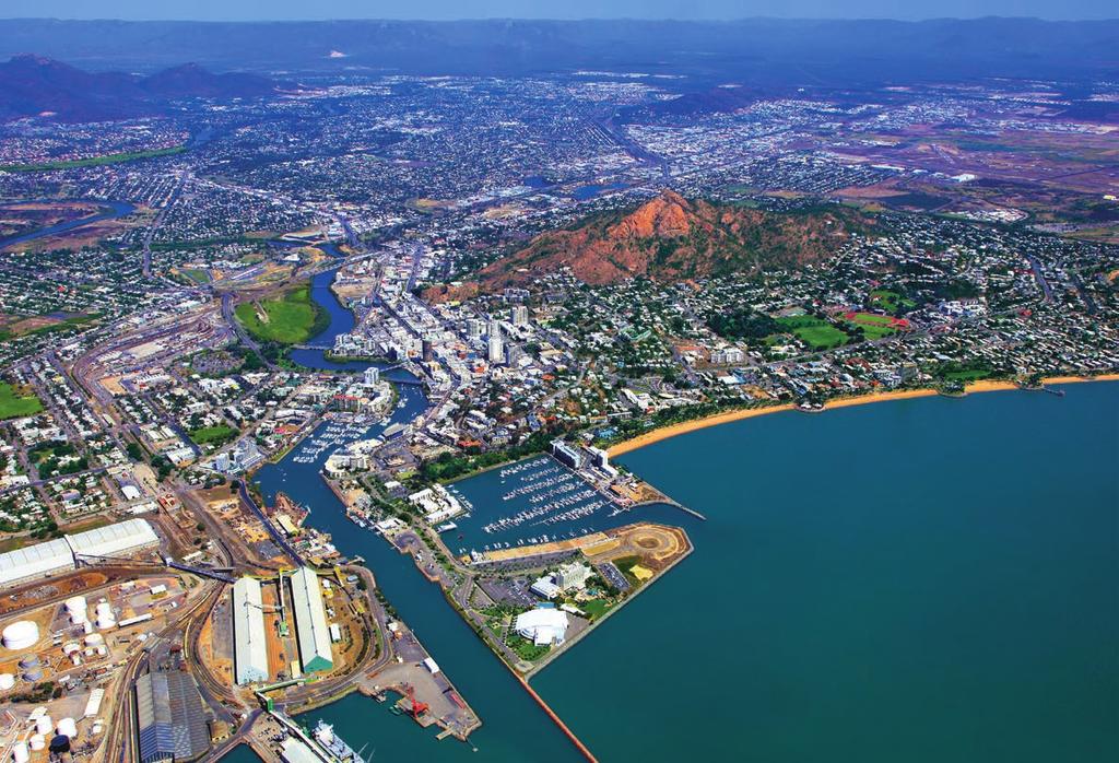 TOWNSVILLE NORTH QUEENSLAND Townsville Aerial View Flinders Street, Townsville James Cook University