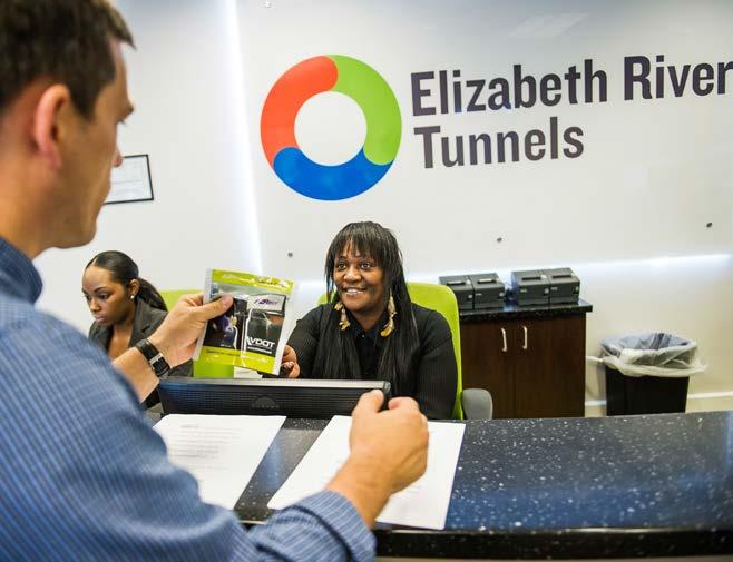 The center remains an E-ZPass On-the-Go retailer, and customer service representatives continue encouraging customers to switch their accounts from Pay by Plate