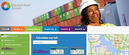 com, offering unregistered Pay by Plate motorists a way to pay tolls online within 96 hours of their travel.