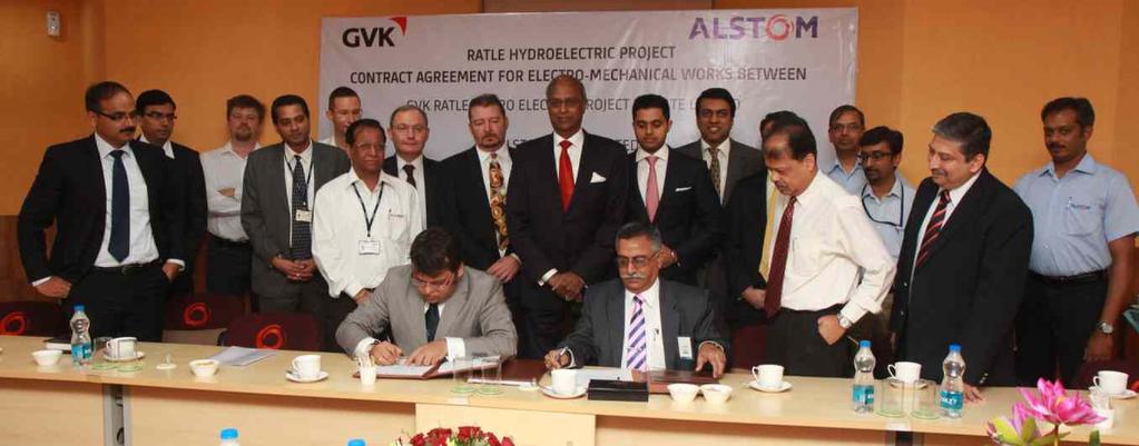 EPC Civil & HM Package Contract was signed with GVK Projects and Technical Services Limited (GVKPTSL) in