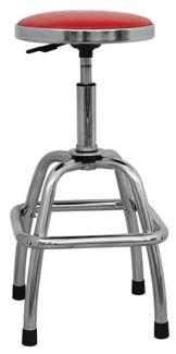 Shop Stools 871063 Pneumatic Shop Stool Adjustable with Square