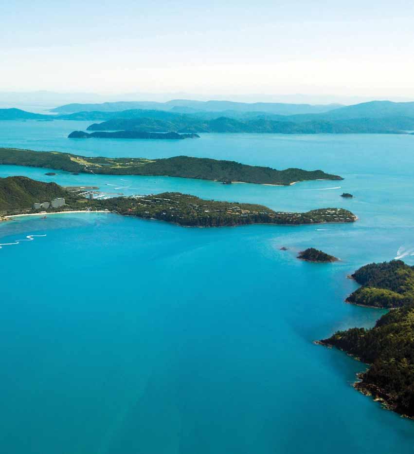 ULTIMATE EXPERIENCE Experience a spectacular scenic flight by seaplane or helicopter over the Whitsundays.