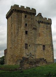 Clackmannan Tower Clackmannan Tower stands on King s Seat Hill, a dramatic site overlooking the Forth valley. There may have been a royal residence here in the reign of Malcolm IV (1053-65).