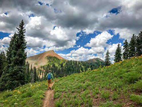 GUIDED HIKING Guided Hikes Hiking into the beautiful San Juan Mountains is the quintessential wilderness experience.