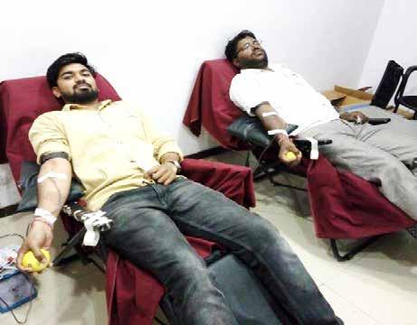 GVK EMRI - Uttar Pradesh Two days Blood Donation Camp was organized by GVK EMRI UP Team at Civil Hospital Lucknow on 25 May.