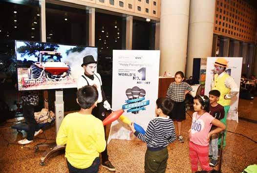 GVK AIRPORTS GVK MIAL is 12 GVK MIAL celebrated its 12 th Passengers Day on 3 May, 2018 with a series of unique initiatives to commemorate the occasion with an array of exciting activities across GVK
