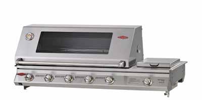 Stainless steel roasting hood with glass SIGNATURE 3000SS 5 BURNER BS12850S Stainless steel barbecue