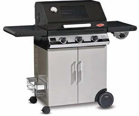DISCOVERY 1100S 4 BURNER BD47940 Double lined stainless steel roll back roasting hood with large viewing window.
