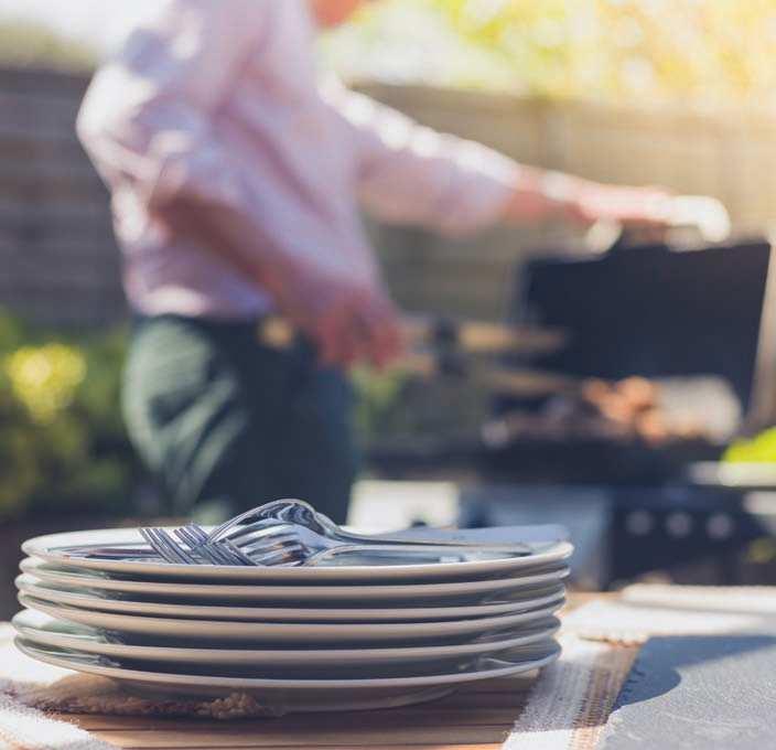 These barbecues are great for family entertaining.