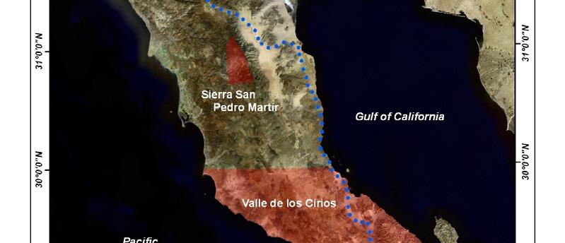 However, Figure 3 shows the route taken by the Baja 1000 participants in 2006, although there is no means of determining if they stayed on the tracks.