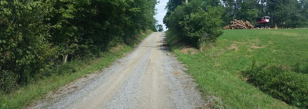 George Road Butler County: Active D&G site Before After Pipes and headwalls