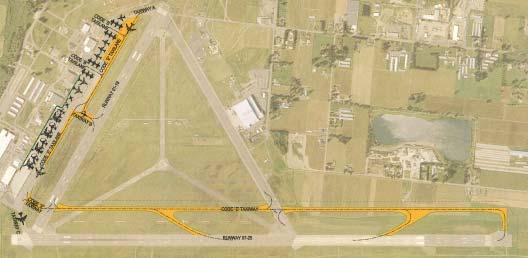 Business Case Briefing: Parallel Taxiway and Apron Expansion at Abbotsford International Airport Page 10 In summary, the provision of a parallel taxiway for Runway 07-25 would enable the full