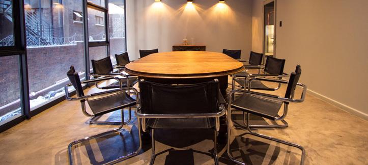 MEETINGS & CONFERENCES Hallmark House includes a state-of-theart conferencing centre and office space, conveniently located in the Maboneng business hub.