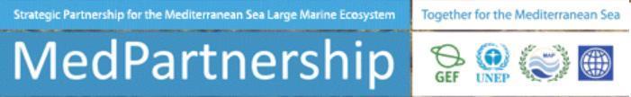 The GEF MedPartnership The Strategic Partnership for the Mediterranean Sea Large Marine Ecosystem is a collective effort of leading organizations and countries sharing the Mediterranean Sea towards