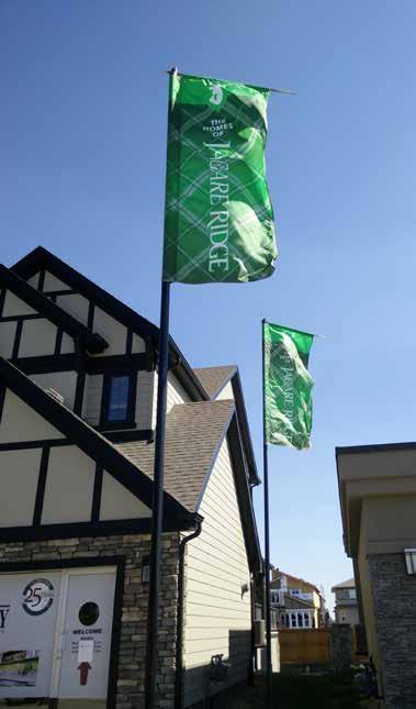 Our roto-top flags are printed in full colour on your choice of