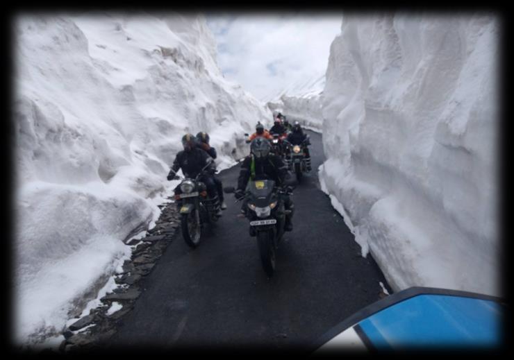We will cross through sonmarg and Zozila pass today, very tough ride. will cross Drass, and Kargil war memorial.